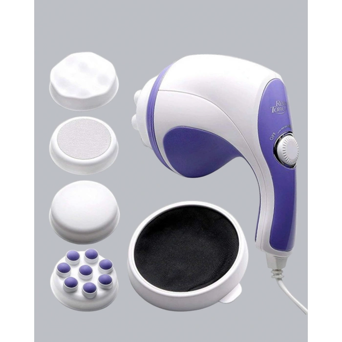 Nevamel® Elektrikli Yağ Yakıcı Masaj Aleti – 5 Başlıklı Selülit ve Vücut Sıkılaştırıcı