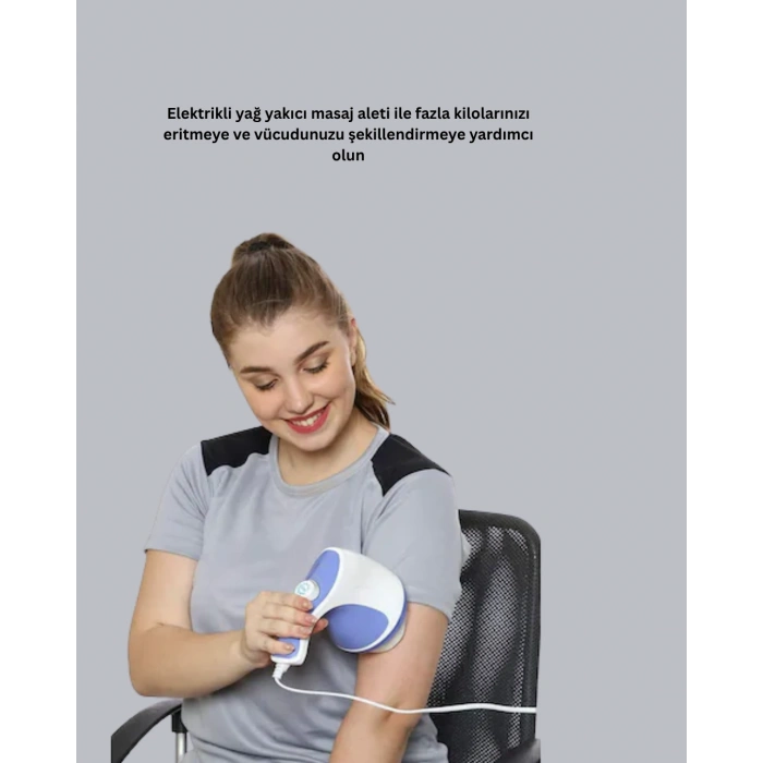 Nevamel® Elektrikli Yağ Yakıcı Masaj Aleti – 5 Başlıklı Selülit ve Vücut Sıkılaştırıcı