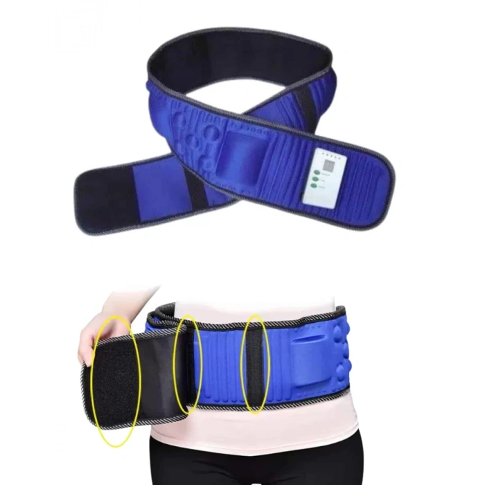Nevamel® Elektrikli Zayıflama Kemeri Titreşimli Bel ve Karın Masaj Kemeri