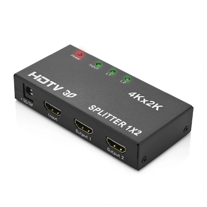 Nevamel® ENKADO EKD-HS12 HDMI Çoklayıcı 1Giriş 2Çıkış (1PC-2Monitör)(1923)