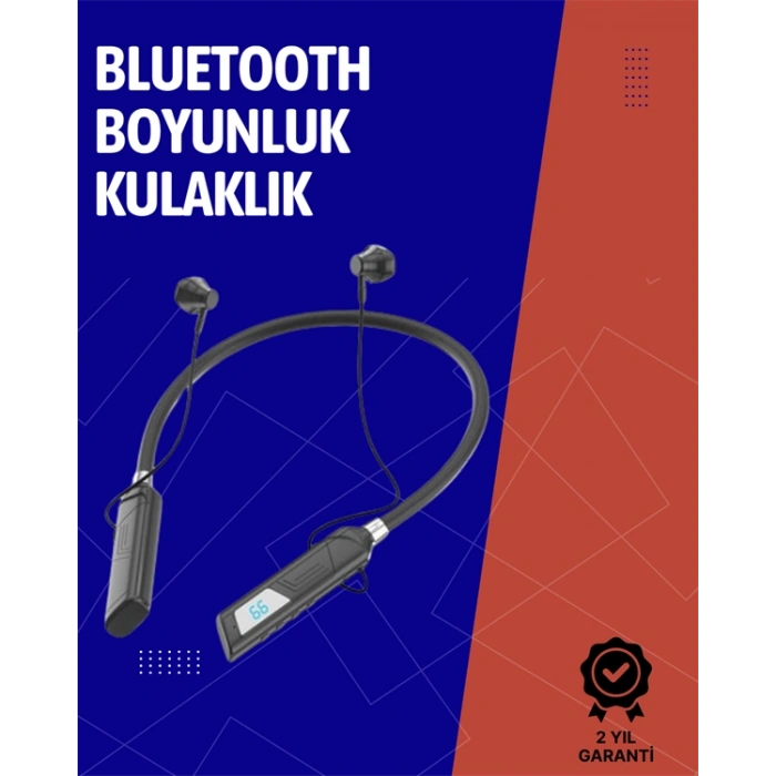 Nevamel Ergonomik Tasarımlı Bluetooth Kulaklık – Gürültü Azaltmalı Manyetik