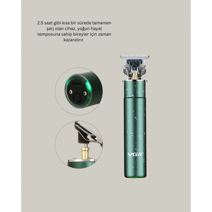 Nevamel Ergonomik Tasarımlı Dayanıklı Metal Gövdeli Saç Kesme Makinesi