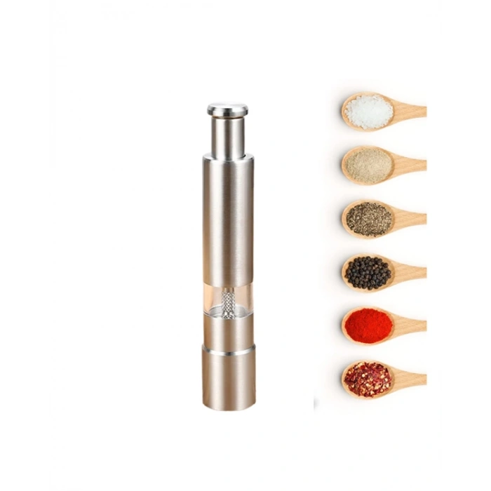 Nevamel® Ergonomik Tasarımlı Nem Geçirmez Kapaklı Baharat Öğütücü