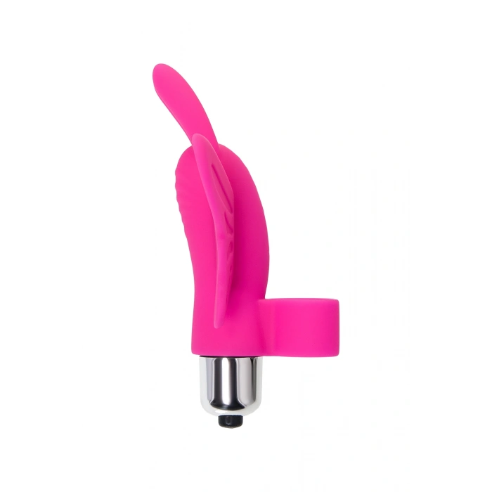 Nevamel® Eromantica Butterfly Parmak Kelebek Vibratörü, Silikon, Pembe, 10 Cm
