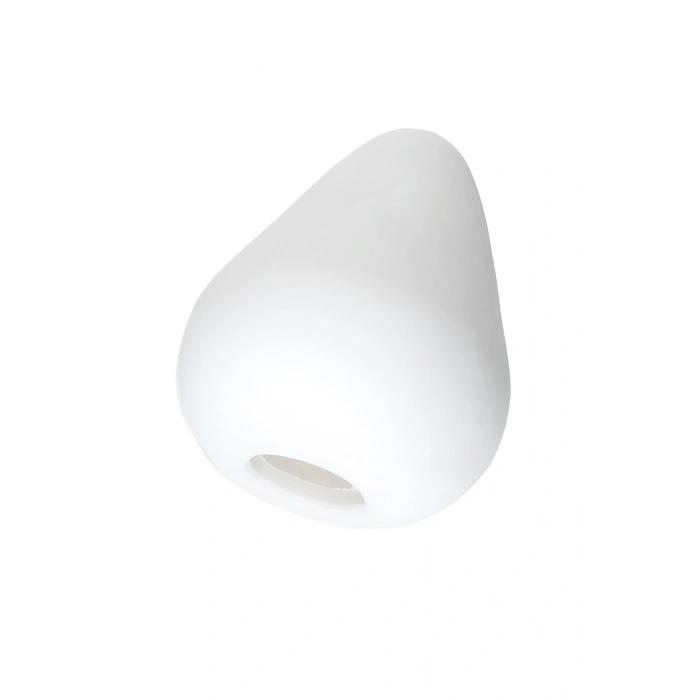 Nevamel® Eromantica Masturbator Gerçekçi Olmayan Kadife, Tpe+ Abs, Beyaz