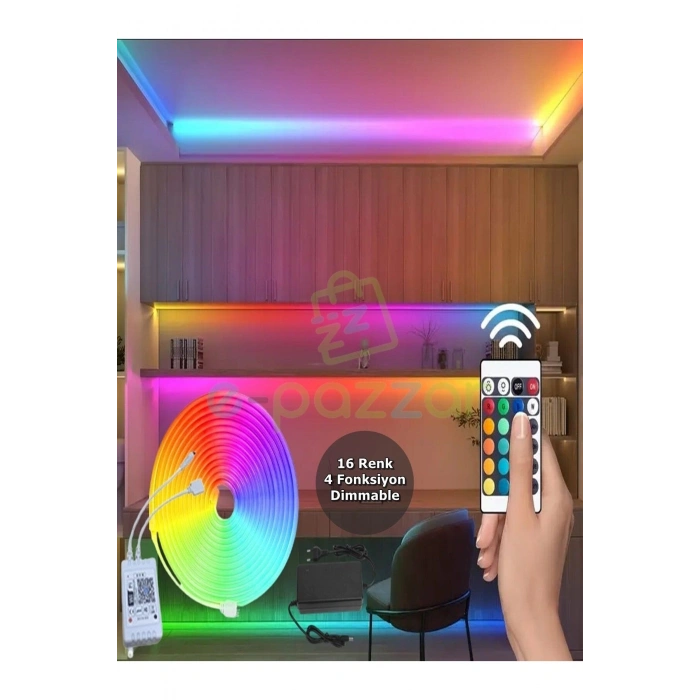 Nevamel Esnek Şerit Neon Led 5M