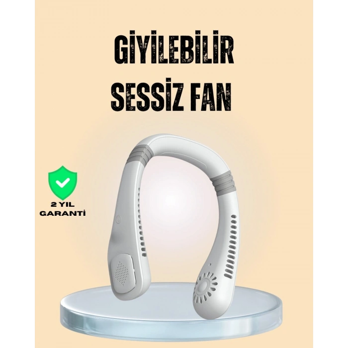 Nevamel® Esnek Silikon Tasarımlı Taşınabilir Kişisel Fan