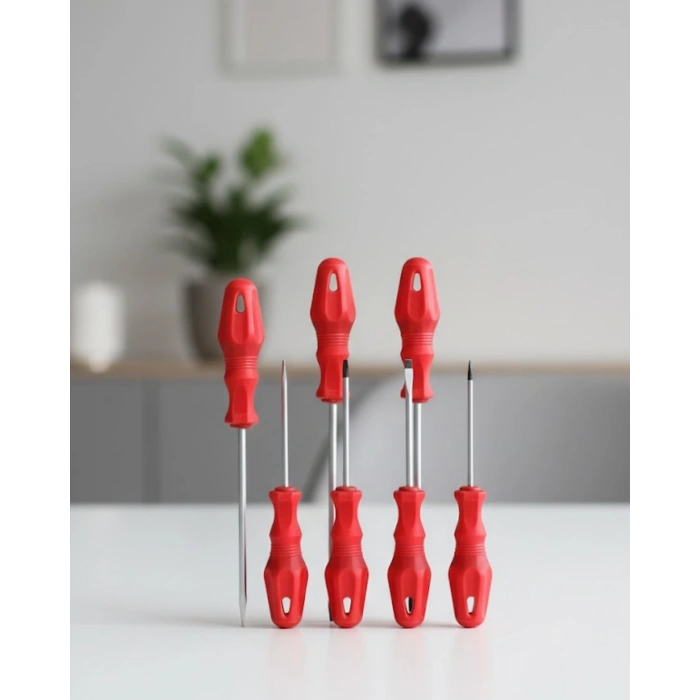 Nevamel® Ev ve Atölye Kullanımına Uygun 7 Parça Tornavida Seti