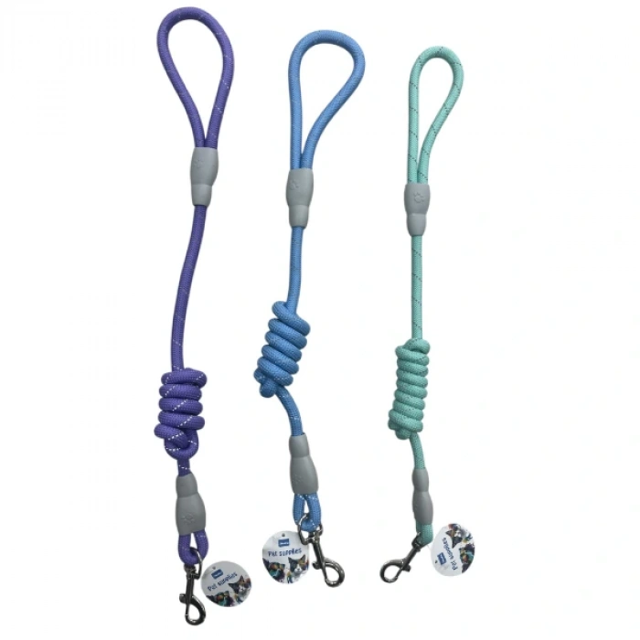 Nevamel Evcil Hayvan Fitil Gezdirme Tasması 12 mm x 120 cm