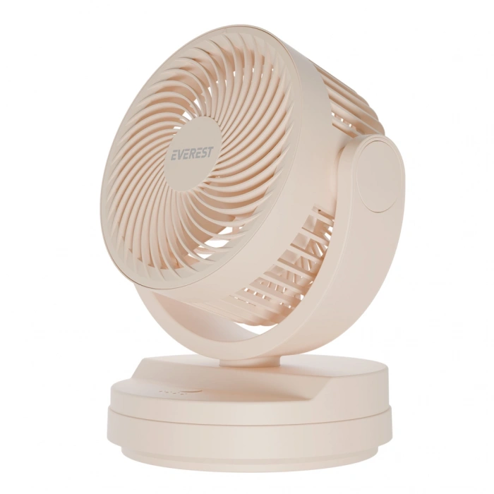Nevamel® EVEREST EFN-509 KREM 3 Kademeli Hız 175cm 3 Kanat Pervane ve Çerçeve Masaüstü USB Vantilatör(1923)