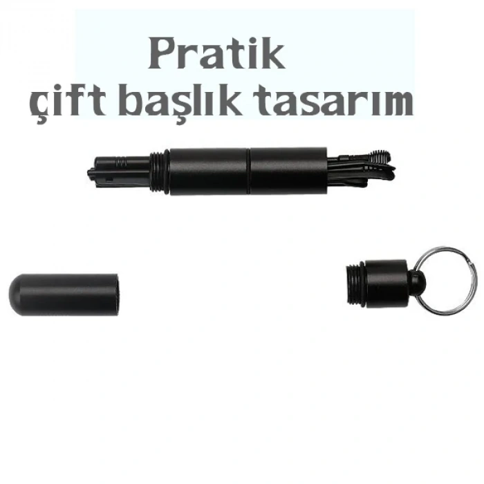 Nevamel EZERE 6 Parça Spiral Kulak Temizleme Seti- Paslanmaz Çelik Temizleme Seti-(5775)