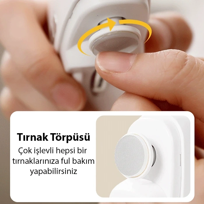 Nevamel® EZERE Elektrikli Tırnak Makası Ve Törpüsü otomatik tırnak makası-(5775)