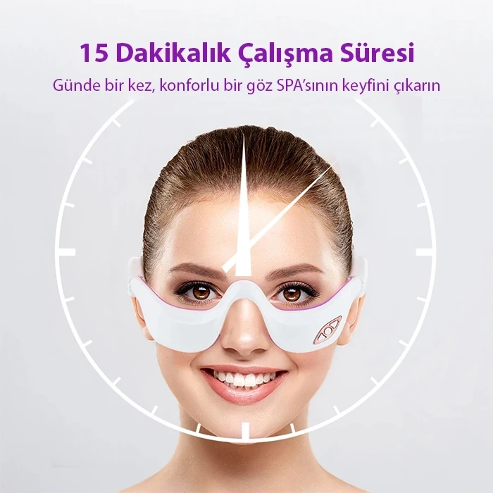 Nevamel EZERE Eyeserın Göz Masaj Aleti – Terapi Etkili Göz Bakımı-(5775)