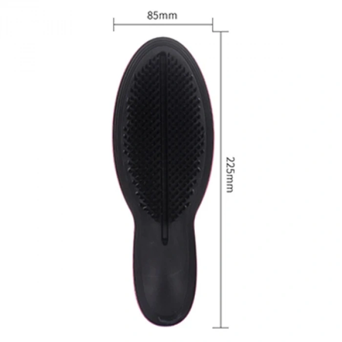 Nevamel EZERE Siyah Saç Açma Ve Tarama Fırçası Saç Tarağı-(5775)