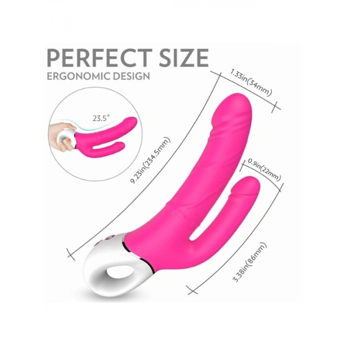 Nevamel® Fantasy Lover G-Spot Ve Anal Vibratör