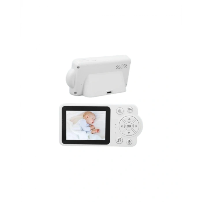 Nevamel® FHSS Teknolojili Güvenli Bebek Monitörü Net Görüntü