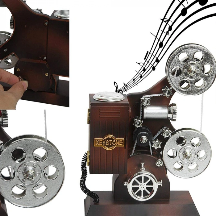 Nevamel Film Makinesi Tasarımlı Müzik Kutusu