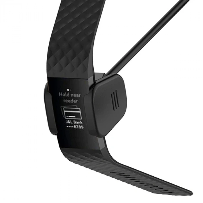 Nevamel Fitbit Charge 3 Usb Şarj Aleti Şarj Kablosu Cihaz Kiti-(5775)