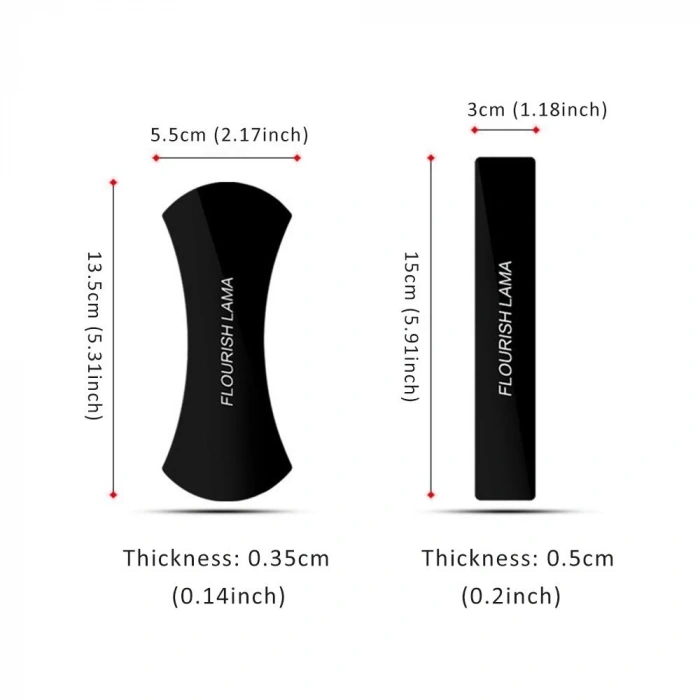 Nevamel Flourish Lama Büyük Creativ Güçlü Yapıştırıcı Pad-(5775)