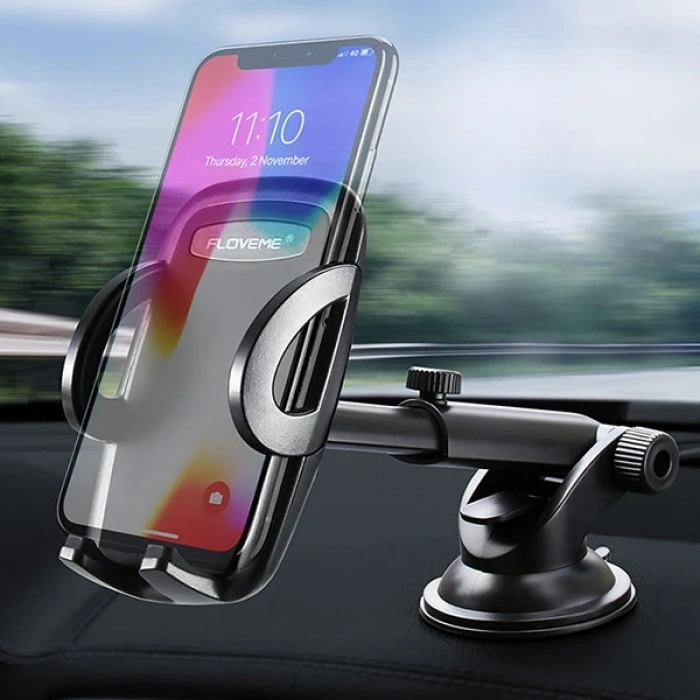 Nevamel FLOVEME Teleskopik Cep Telefonu Araba-Araç Tutucu-(5775)