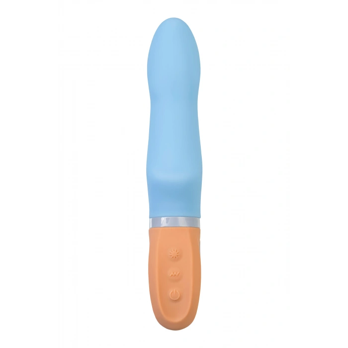 Nevamel® Flovetta Bluebell Silikon Vibratör, Mavi, 18.5 Cm