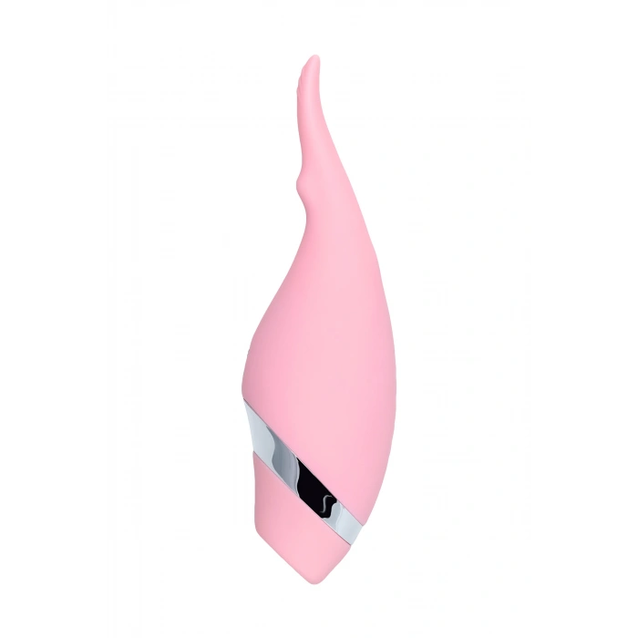 Nevamel® Flovetta Dahli̇a Çok Fonksiyonlu Vakum Vibratör, Silikon, Pembe, 14 Cm