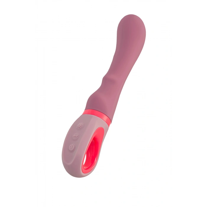 Nevamel® Flovetta Rose Silikon Vibratör, Pembe, 19 Cm