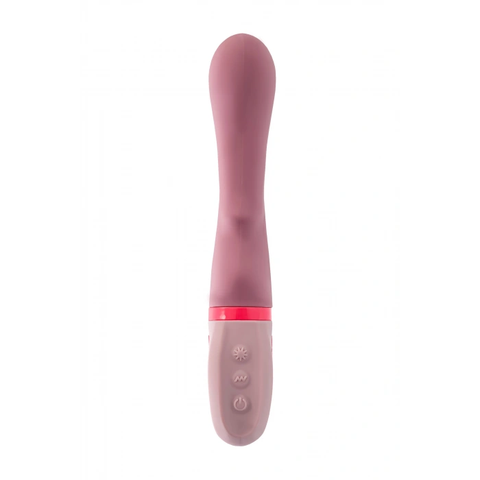 Nevamel® Flovetta Rose Silikon Vibratör, Pembe, 19 Cm