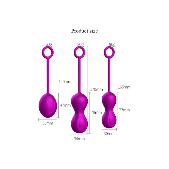 Nevamel® Foxshow Kegel Egzersiz Topları Seti
