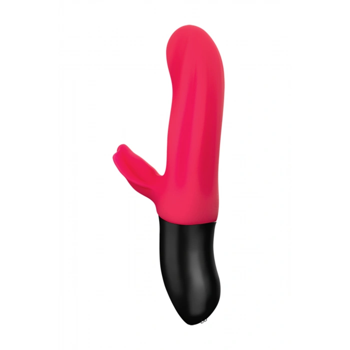 Nevamel® Fun Factory Bi̇ Stroni̇c Fusi̇on Vibratör, Silikon, Kırmızı, 22 Cm