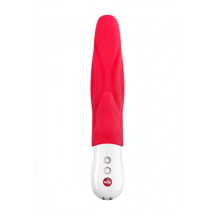 Nevamel® Fun Factory Lady Bi̇ Vibratör, Silikon, Kırmızı, 22 Cm