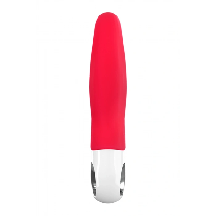 Nevamel® Fun Factory Lady Bi̇ Vibratör, Silikon, Kırmızı, 22 Cm