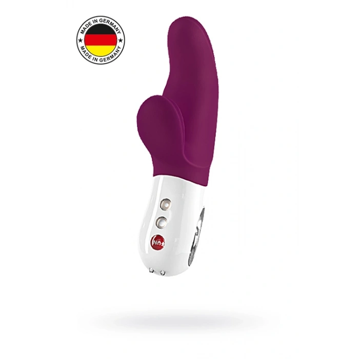 Nevamel® Fun Factory Mi̇ss Bi̇ Vibratör, Silikon, Kırmızı, 17 Cm