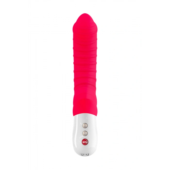 Nevamel® Fun Factory Tiger Vibratör, Silikon, Kırmızı, 23 Cm