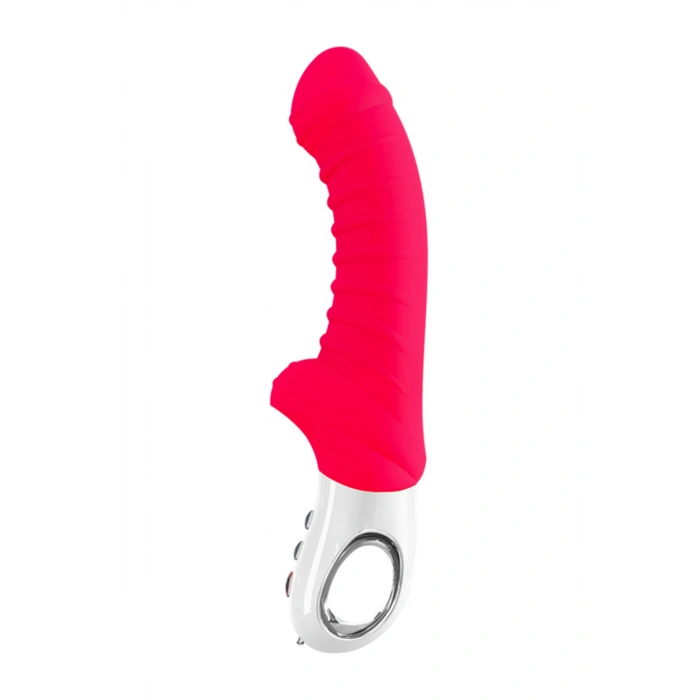 Nevamel® Fun Factory Tiger Vibratör, Silikon, Kırmızı, 23 Cm