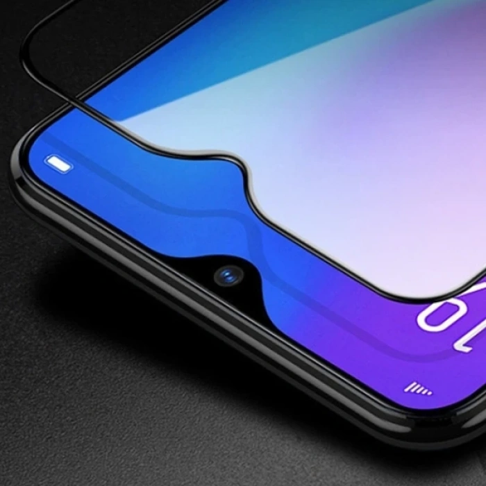 Nevamel Galaxy Note 10 Lite 9D Full Glue Tempered Cam Ekran Koruyucu-(5775)