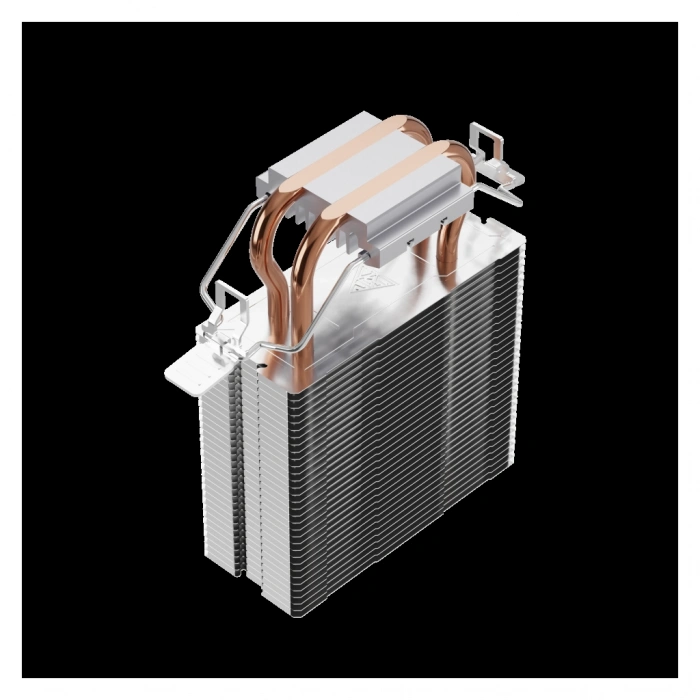 Nevamel® GAMDIAS BOREAS E1-210 MONO 92mm CPU  Kule Tipi Hava Soğutma Doğrudan Temas Teknolojisine Sahip 2 adet Gelişmiş Bakır Isı Borusu (AMD AM5 ve INTEL Tüm işlemciler ile uyumlu)(1923)