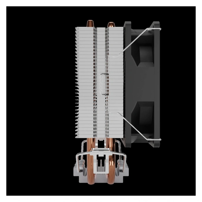 Nevamel® GAMDIAS BOREAS E1-210 MONO 92mm CPU  Kule Tipi Hava Soğutma Doğrudan Temas Teknolojisine Sahip 2 adet Gelişmiş Bakır Isı Borusu (AMD AM5 ve INTEL Tüm işlemciler ile uyumlu)(1923)