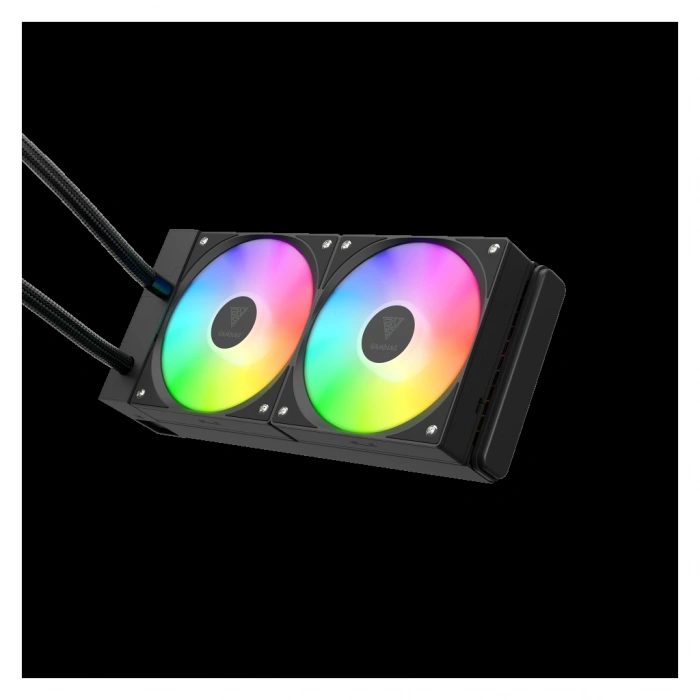 Nevamel® GAMDIAS CHIONE E4-240 240mm ARGB 2 Fanlı Dijital Ekran CPU Sıvı Soğutma(1923)