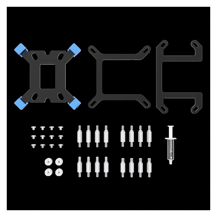 Nevamel® GAMDIAS CHIONE E4-360 360mm ARGB 3 Fanlı Dijital Ekran CPU Sıvı Soğutma(1923)