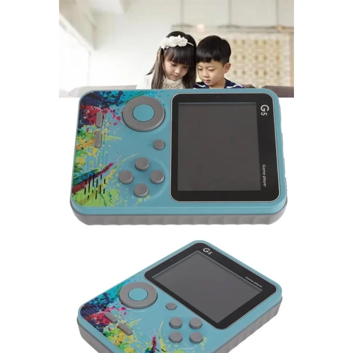 Nevamel® Game Box Mini 500 Adet Retro Oyun Taşınabilir Oyun Konsolu