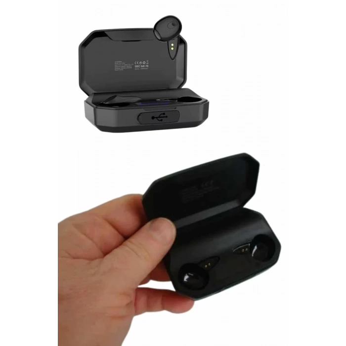 Nevamel® Gaming Kulaklık Bluetooth 5.2 Kablosuz Kulakiçi Rgb Işıklı Çift Mikrofonlu Yeni Nesil