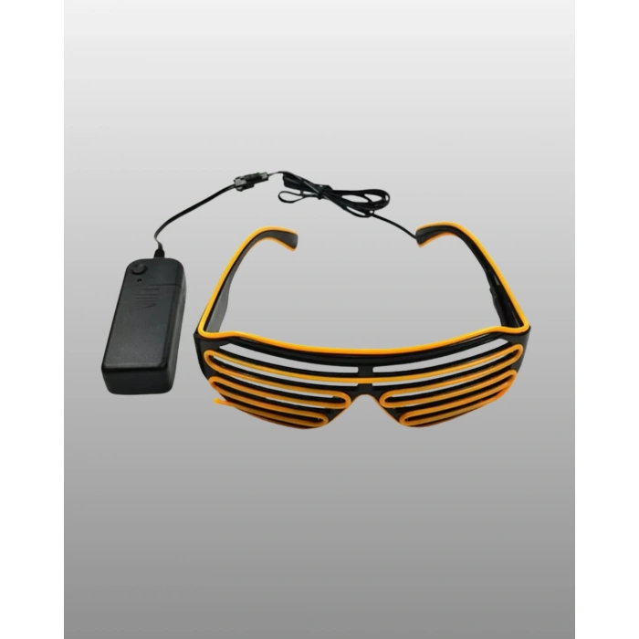 Nevamel® Gece Eğlencelerine Özel Renkli LED Işıklı Gözlük