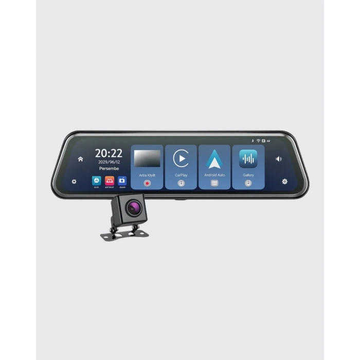 Nevamel® Gece Görüşlü Araç Dikiz Aynası Kamera Park Monitörlü