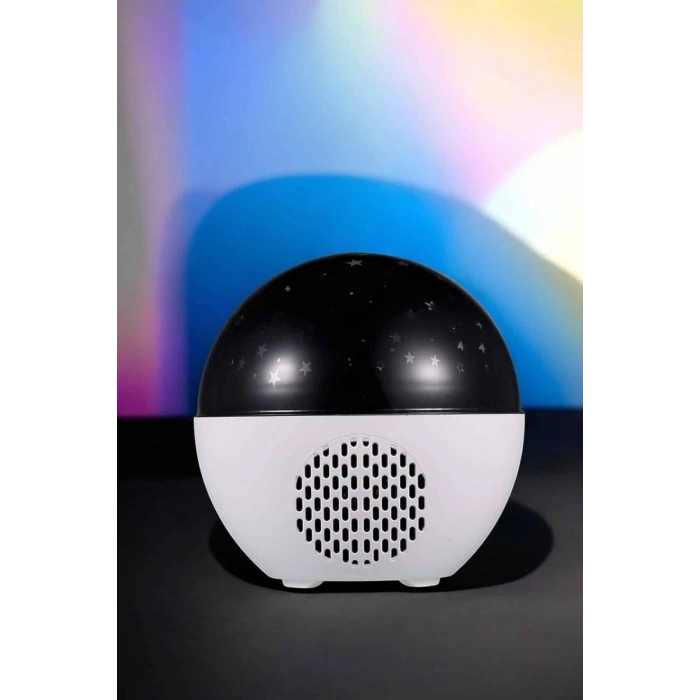 Nevamel® Gece Lambası Renkli Yıldızlı Gökyüzü Projeksiyon Gece Tavan Yansıtma