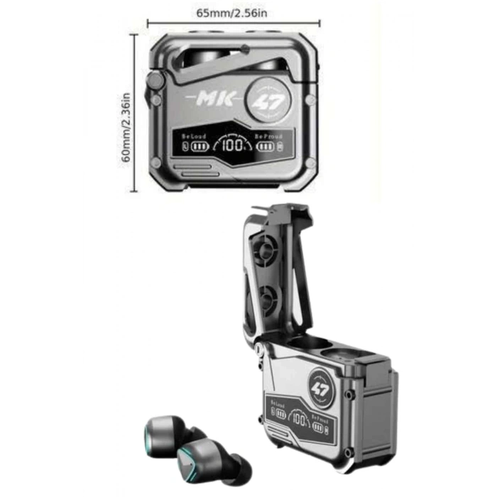 Nevamel Gecikme Önleyici Oyuncu Kulaklığı Bluetooth Bağlantılı ANC Özelliği 5.0 Bluetooth