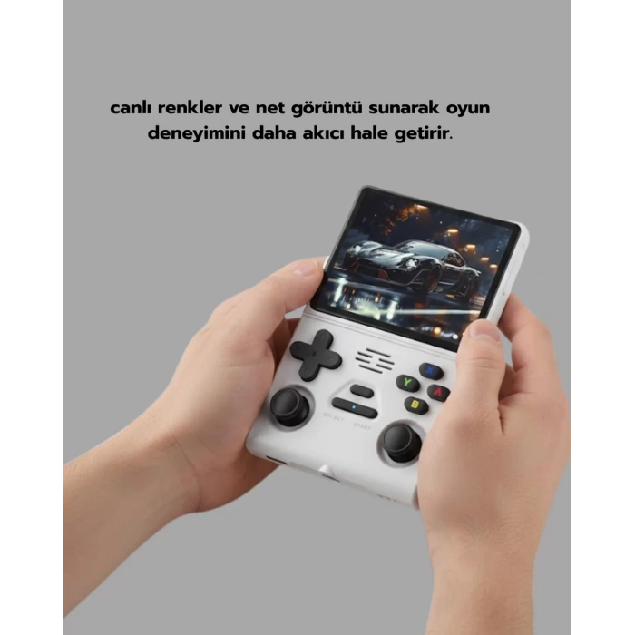 Nevamel® Geniş Ekranlı Taşınabilir Retro Oyun Konsolu Yeni Nesil