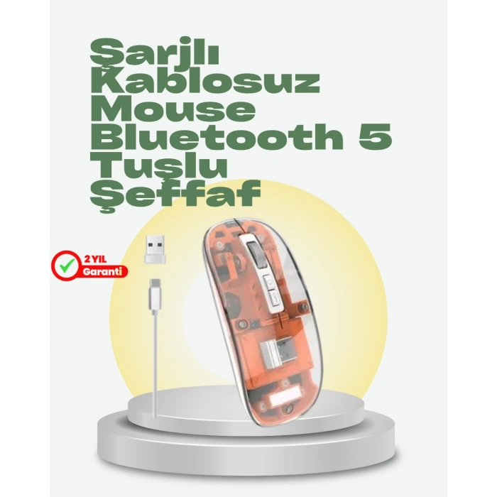 Nevamel Geniş Uyumluluklu Kablosuz Fare – Windows Mac Linux Destekli