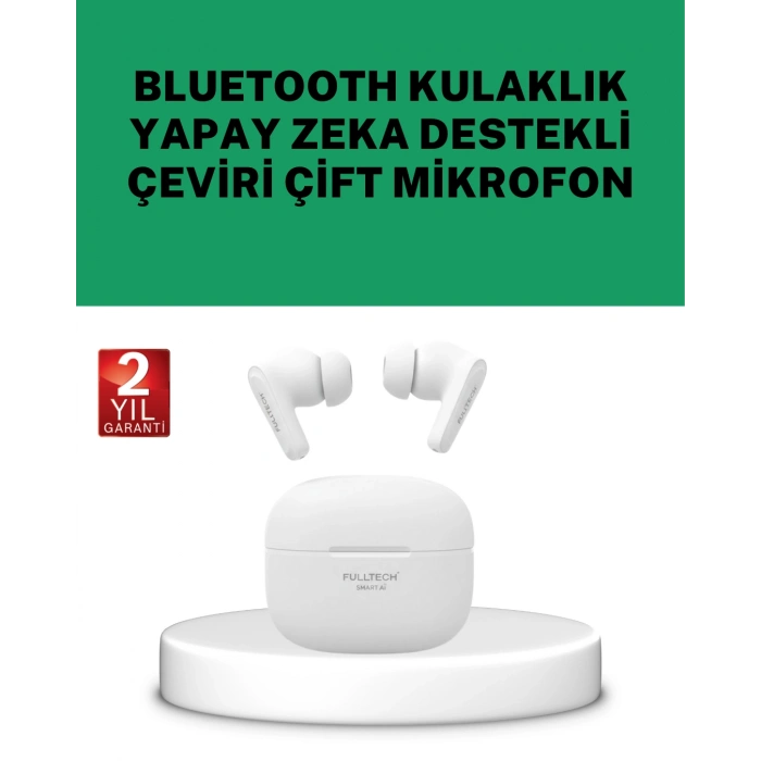 Nevamel® Gerçek Zamanlı Çeviri Özellikli Kablosuz Kulaklık Profesyonel Kullanım