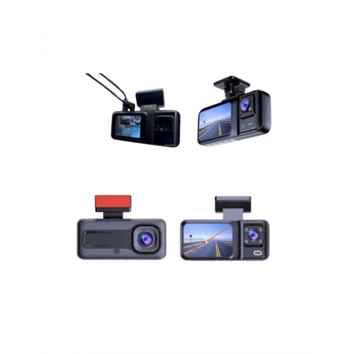 Nevamel Geri Görüş Destekli Full HD Araç Kamerası – Gelişmiş 3 Kameralı Kayıt Çözümü